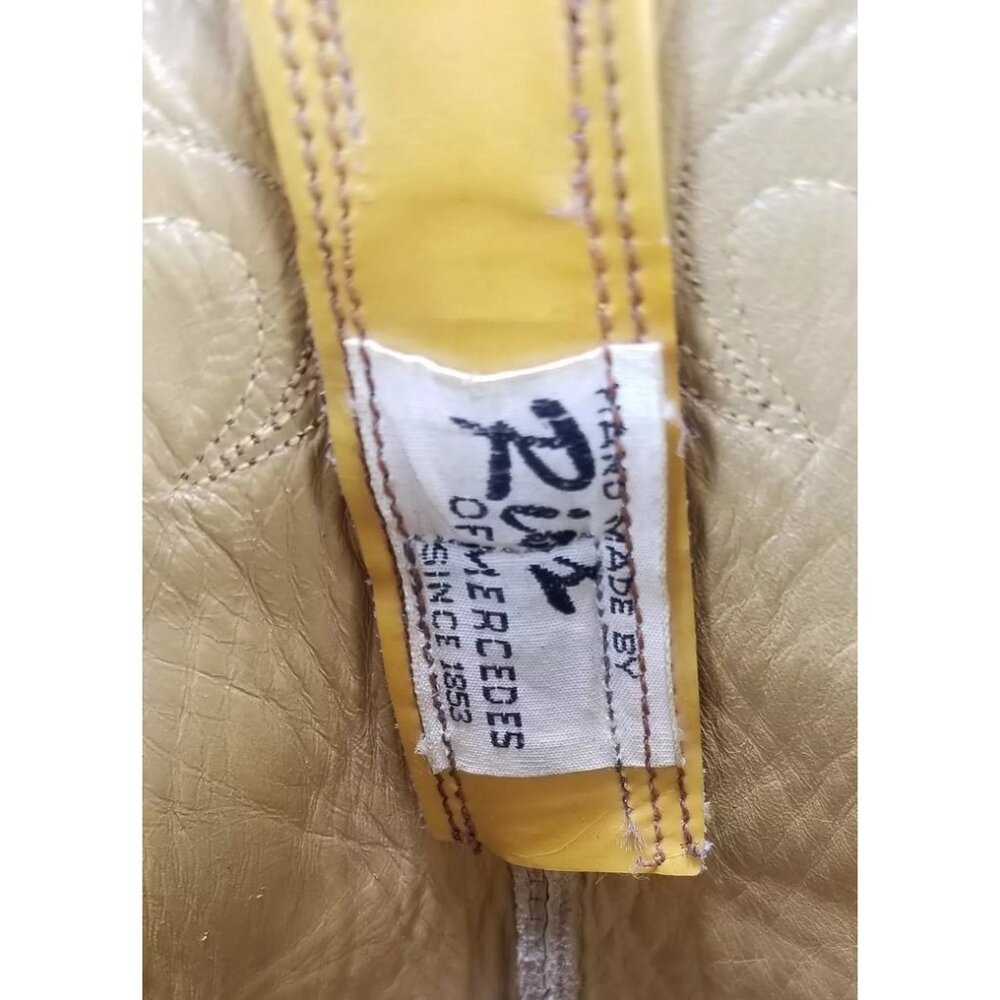 Rios of Mercedes Marbled Yellow Handmade Western Cowboy Boots Vintage Women 6 A - Picture 7 of 10